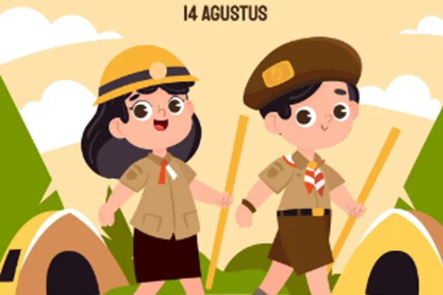 Naskah Amanat Pembina Upacara Hari Pramuka 2025 dan Sambutan Siap Edit
