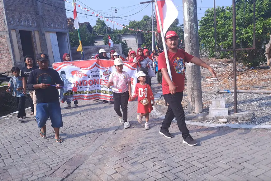 Lomba dan Jalan Sehat HUT ke 80 RI di Penggaron Lor RT 02 RW 02 Berjalan Sukses dan Meriah